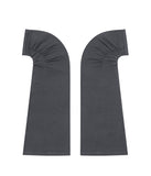 Shirring knit leg warmer