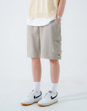 Round Cargo Hard Tag Half Pants