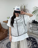 Cardil Nylon Crop Vest