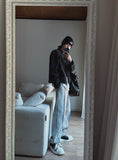 Wild biker denim jacket