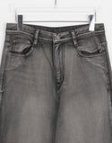 Ritcon Vintage Black Blue Washed Denim Pants