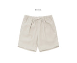 Maron Corduroy Banding Shorts