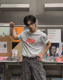 Tokyo Print Crop Short Sleeve T-shirt