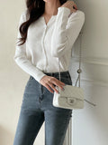 Army V Round Ribbed Knit Cardigan