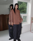 Zecker Ethnic Hippie Stripe Long Sleeve Shirt