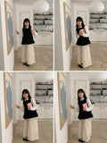 Dinku Banding Ribbon Long Skirt