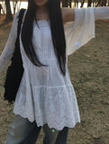 Jubi Punching Lace Sleeveless Blouse
