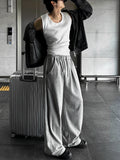 One Tuck Wide Pants