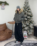 Ropel embroidered carpenter pants