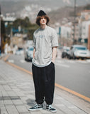 low key banding cool balloon pants