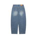 Vintage Wide Balloon Denim Pants