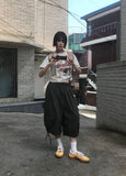 DIAGONAL POCKET BERMUDA PANTS