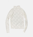 Heb lace turtleneck sleeves