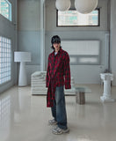 Ripple Semi Baggy Denim Pants