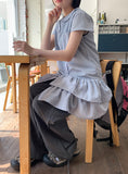 Ops Summer Banding Nylon Wide Pants