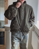 Bern Cotton Crop Zipper Blouson