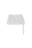 Bunny Frill Wrap Mini Skirt