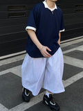 Plain Over Soccer Collar Tee