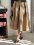 Rode Pleated Long Skirt