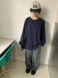 Senkyu Basic Raglan Over Long Sleeve Tee
