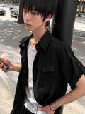 Urban Shadow Check Roll-Up Shirt