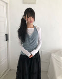 Ramu Tiered Long Skirt