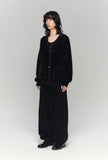 SOFT SHAGGY CARDIGAN