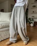 [ULAN PICK] Mayni D-ring One-Tuck Wide Sweatpants