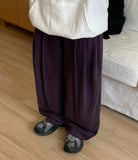 Bantree pin tuck line banding pants