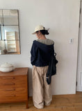 Ryukon Check Frill Short Jacket