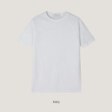 Felt Ribbed Round T-Shirt