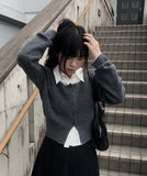 Known Square Neck Cardigan