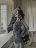 Bless Dekki Mix Denim Jacket