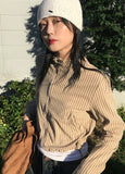 STRIPE CODU ZIP-UP