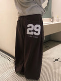 [Brushed] Joan 29 Patch Embroidered Pintuck Balloon Wide Pants