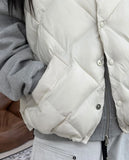 Byren quilted padded vest