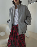 Papa High Neck Zip-up