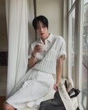 Plen Pleated Short Sleeve Shirt