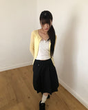 Andor Slim See-through Knit Cardigan