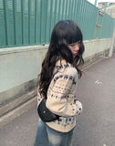 Mushu Nordic Knit Cardigan