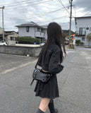 Panji Denim Jacket Skirt Set