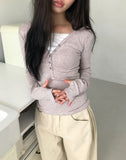 Ethan Stripe Warmer Long Sleeve T-Shirt