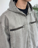 Ragnar Vintage Crop Hooded Jacket