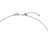 Essence Silver (W) Moissanite Flower Necklace