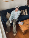 Basi Track Knit Zip-up