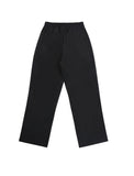 Zipper Semi Wide Banding Slacks
