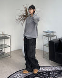 Toering non-fade denim cargo pants