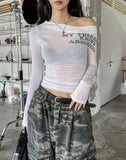 About Lettering One-Off Long Sleeve