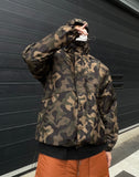 Military Camo Shell Parka