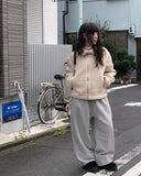 Hump Brushed Wide Jogger Pants